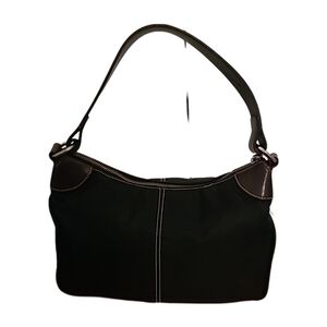 Dooney & Bourke Vintage Wayfarer Nylon Black Shoulder Bag EUC